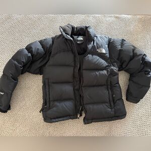The North Face Black Puffer Nuptse Jacket